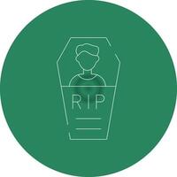 People Coffin Creative Icon Design vector