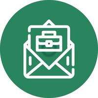 diseño de icono creativo de correo electrónico vector