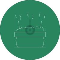 Incense Creative Icon Design vector