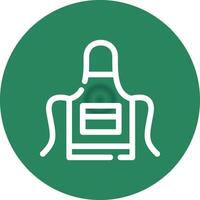 Apron Creative Icon Design vector