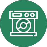 Cd Drive Creative Icon Design vector