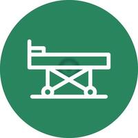 Stretcher Creative Icon Design vector