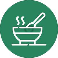 Hot Soup Creative Icon Design vector