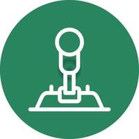 diseño de icono creativo de joystick vector