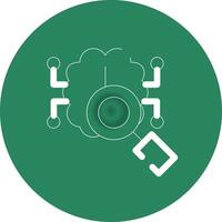 Retrieval Creative Icon Design vector