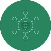 Internet of Things Creative Icon Design vector