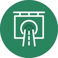 Tunnel Creative Icon Design vector