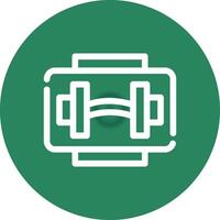 Gym Creative Icon Design vector