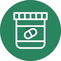 Pills Creative Icon Design vector