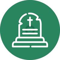 Tomb Creative Icon Design vector