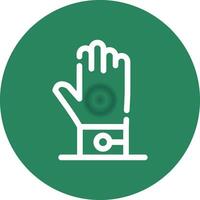 Glove Creative Icon Design vector