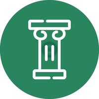 Pillar Creative Icon Design vector