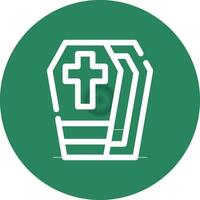 Coffin Creative Icon Design vector