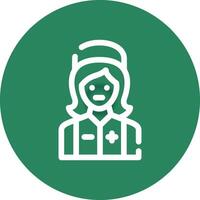 Nurse Creative Icon Design vector