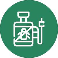 Pesticide Creative Icon Design vector