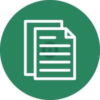 Papers Creative Icon Design vector