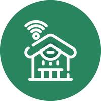Infrared Sensor Creative Icon Design vector