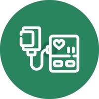 Tensiometer Creative Icon Design vector