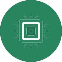 Processor Creative Icon Design vector