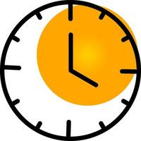 Clock Creative Icon Design vector