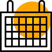 Calendar Creative Icon Design vector