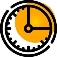 Time Quarter Creative Icon Design vector