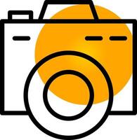 Camera Creative Icon Design vector