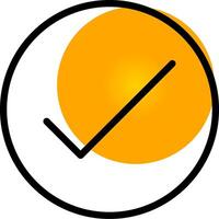 Check Creative Icon Design vector