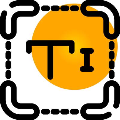 Text Creative Icon Design