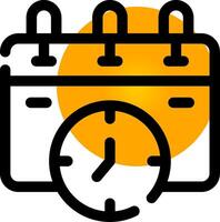 Schedule Creative Icon Design vector
