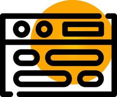 Modal Creative Icon Design vector