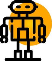 Robot Creative Icon Design vector
