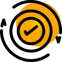 Iteration Creative Icon Design vector