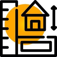 Measure Creative Icon Design vector