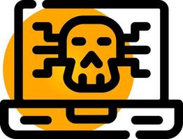 Malware Creative Icon Design vector