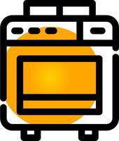 Stove Creative Icon Design vector