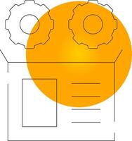 Procedure Package Creative Icon Design vector