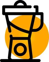 Blender Creative Icon Design vector
