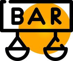 Bar Creative Icon Design vector