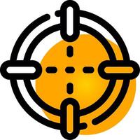 Target Creative Icon Design vector