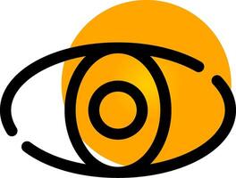 diseño de icono creativo de ojo vector