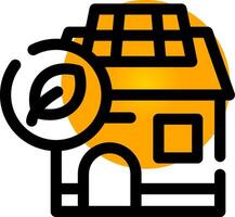 Eco Home Creative Icon Design vector