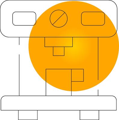 Line Circle Gradient Design