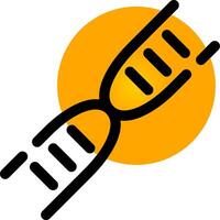 Dna Creative Icon Design vector