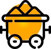 Mining Creative Icon Design vector