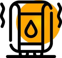 Humidifier Creative Icon Design vector