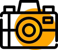Camera Creative Icon Design vector