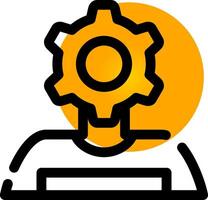 Technical Support Creative Icon Design vector