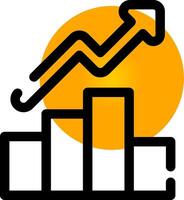 Growth Hacking Creative Icon Design vector