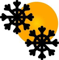 Snowflake Creative Icon Design vector